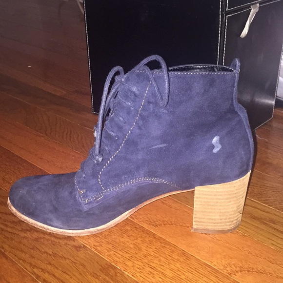 Blue Dolce Vita Heeled Booties - Picture 3 of 7